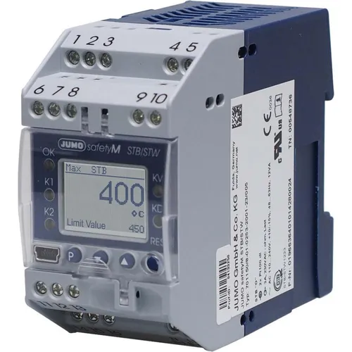 Jumo safetyM STB/STW Sicherheitstemperaturbegrenzer von JUMO