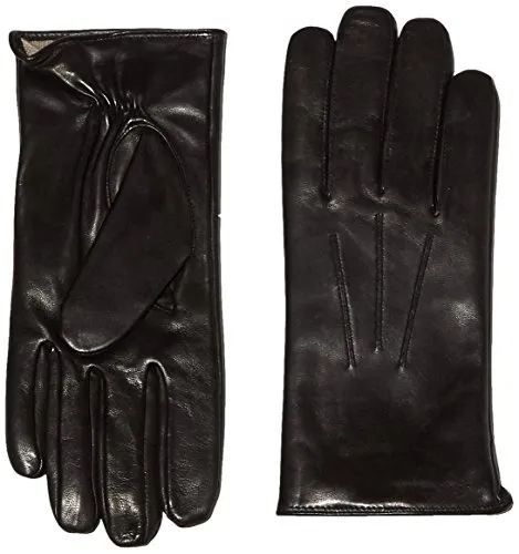 Roeckl Herren Klassiker Wolle Handschuhe, Schwarz (Black 000), 9.5 EU - Elegante Herrenhandschuhe aus feinstem Haarschaf-Nappaleder mit warmem Wollfutter, ideal für stilvolle Auftritte in der kalten Jahreszeit.