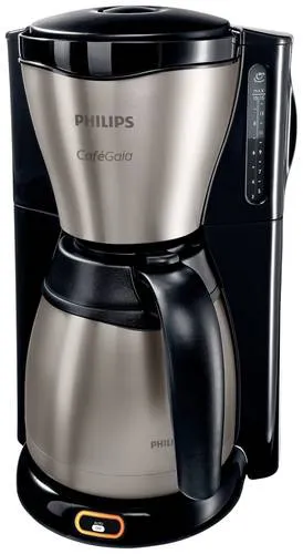 Caf Gaia HD7548 - Kaffeemaschine mit Edelstahl-Thermo-Kanne, maximales Aroma und stilvolles Design für Kaffeeliebhaber