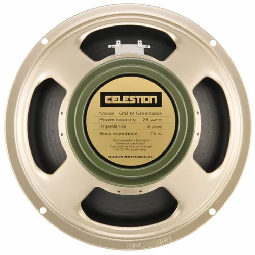 Celestion G12M-25 Greenback 8 Ohm Lautsprecher - Gitarrenlautsprecher mit 12