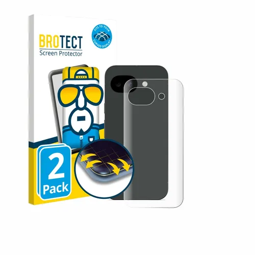 Full-Cover Schutz Folie für Google Pixel 10a (Rückseite) 3D Curved Edge 2x