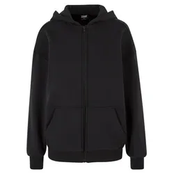Urban Classics Damen Kapuzenpullover Ladies Cozy Oversized Zip Hoody - Kapuzenpullover für Damen mit lässigem Oversized Fit und praktischem Reißverschluss für vielseitige Stylingoptionen und Komfort.