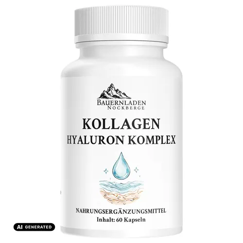 Bauernladen Nockberge | Kollagen Hyaluron Komplex | 2000 mg Kollagen Tagesdosis