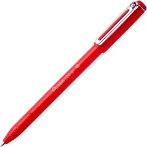 Pentel Kugelschreiber iZee, BX460-B, Gehäuse rot, Schreibfarbe rot
