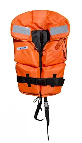 Navyline 100N Kinder Rettungsweste 0-15 kg - Rettungswesten für Kinder 0-15 kg, bietet optimale Sicherheit und Auftrieb für kleine Wasserratten beim Bootfahren und Schwimmen.
