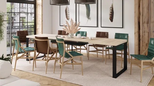 Design Esstisch Avari Tisch XXL ausziehbar 140 bis 290 cm