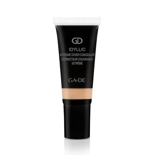 GA-DE Concealer Idyllic Extrem Cover - 17 Beige, 10 ml - Hochdeckender Concealer für ein makelloses Hautbild. Ideal zum Abdecken von Unreinheiten und für einen strahlenden Teint.