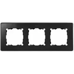 Rahmen 3 Elemente Graphitbasis Chrom Simon 82 Detail 8201630-241