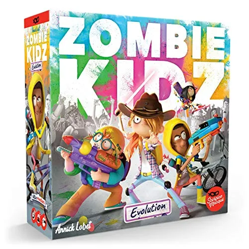 Scorpion Masqué, Zombie Kidz Evolution, Board Game, Ages 7+, 2-4 Players