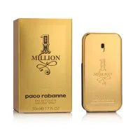 Paco Rabanne 1 Million Eau de Toilette Spray 50 ml - Herrendüfte mit einem unverwechselbaren, luxuriösen Duft, der Selbstbewusstsein und Charme ausstrahlt.