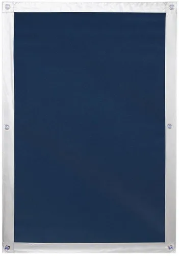 Lichtblick Dachfenster Sonnenschutz Haftfix, Blau, 94x113,5 cm - Jalousien & Rollos, ohne Bohren und Schrauben, 100% Verdunkelung und effektiver Hitzeschutz durch reflektierende Außenbeschichtung.