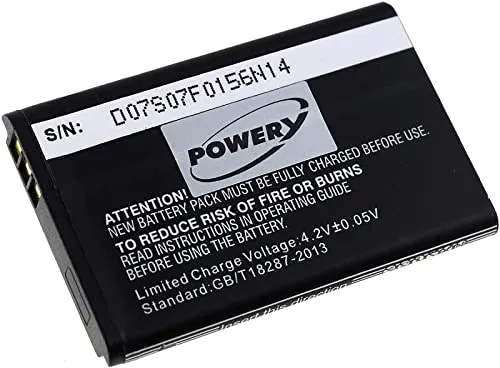 Akku für Handy Doro 2414, Doro 2415, Doro 2424, 3,7V, Li-Ion