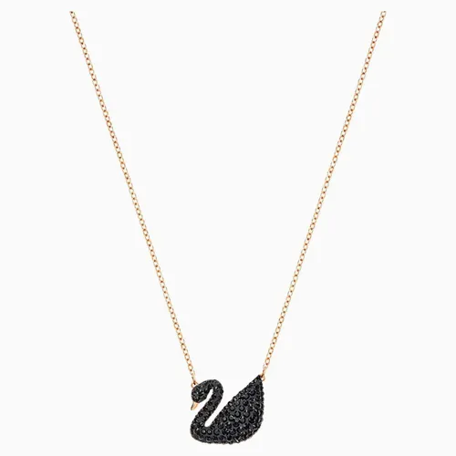 Swarovski Damen-Kette aus Metall mit Kristallen von Swarovski