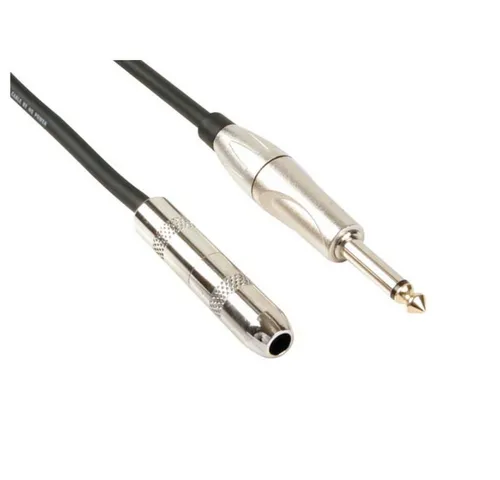 Klinkenkabel 6,35 Stecker auf Klinke 6,35 Buchse 5 Meter von Velleman