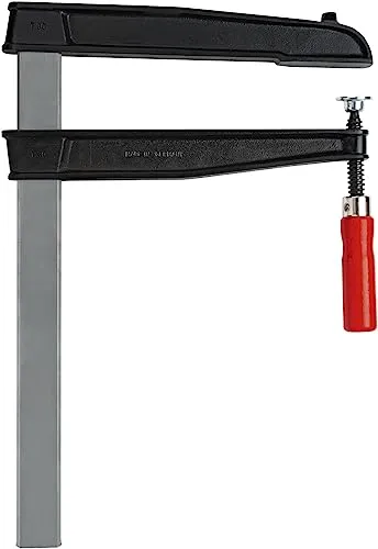 Bessey Schraubzwinge TGN30T20 - 300mm Spannweite - Schraubzwinge mit 7000N Spannkraft für kraftvolle Befestigung. Ergonomischer Holzgriff und leichtes Hohlprofil sorgen für mühelose Handhabung. Ideal für präzise Spannvorgänge in Werkstätten.