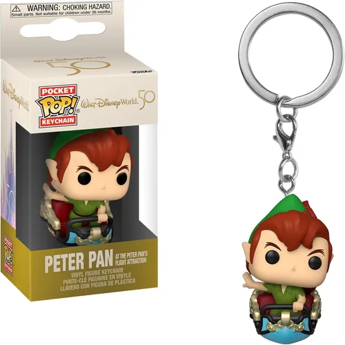 Disney World Peter Pan Flight Attraction  - Schlüsselanhänger Funko Pocket POP!