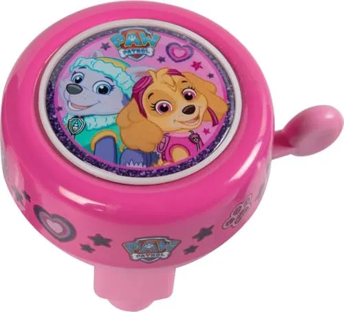 Paw Patrol Pfote Patrouille Mädchen rosa Metallglocke in pink von Paw Patrol