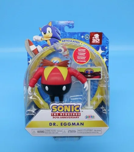 Dr. EGGMAN Sonic the Hedgehog 30th Anniversary Spielfigur · JAKKS Pacific · NEW