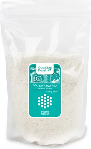 KŁODAWSKA SLOW-MILLED SALT 1 kg - CRYSTALLINE PLANET
