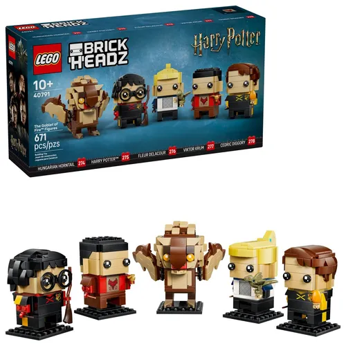 LEGO® 40791 BrickHeadz Harry Potter Figuren - NEU & OVP - Entdecken Sie die einzigartigen BrickHeadz Figuren aus Harry Potter – ideal für Sammler und Fans ab 10 Jahren. Perfekt für kreative Bauprojekte!
