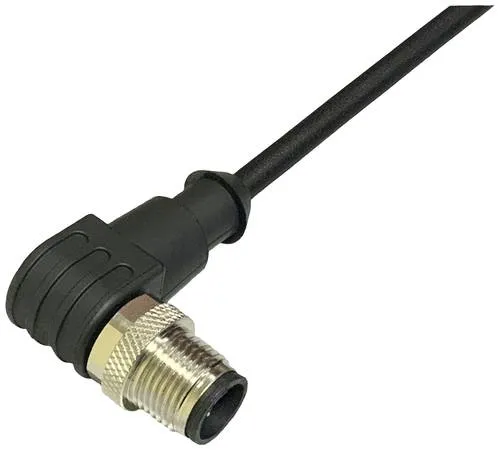 BKL Electronic 2702033 Sensor-/Aktor-Anschlussleitung M12 Stecker, gewinkelt 2m Polzahl Sensoren: 4.5 1St.