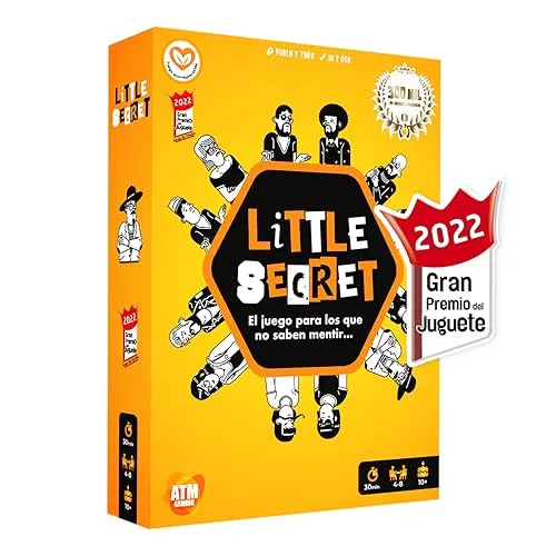 Little Secret - Brettspiele - Spiel Grand Prix 2022 - Wortspiele, Geheimnis und Spaß - Spiel mit Freunden und Familie - Erwachsene und Kinder - Originelles Geschenk