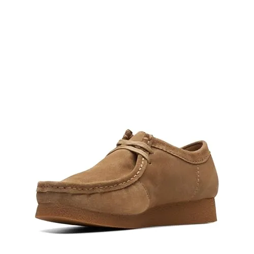 Clarks Halbschuhe Veloursleder - Halbschuhe aus edlem Veloursleder mit traditionellem Design und modernem Komfort. Die flexible Kiesel-Crepe-Sohle sorgt für Griffigkeit und Retro-Charme.