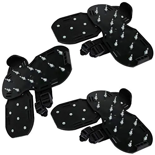 BEKATEQ Profi Nagelschuhe - 3 Paar für Bodenbeschichtungen - Schützen Sie Ihre Böden mit den BEKATEQ Profi Nagelschuhen! Ideal für die Verarbeitung von Estrich und Bodenbeschichtungen – ohne Abdrücke. Verstellbare Universalgröße für optimalen Tragekomfort.