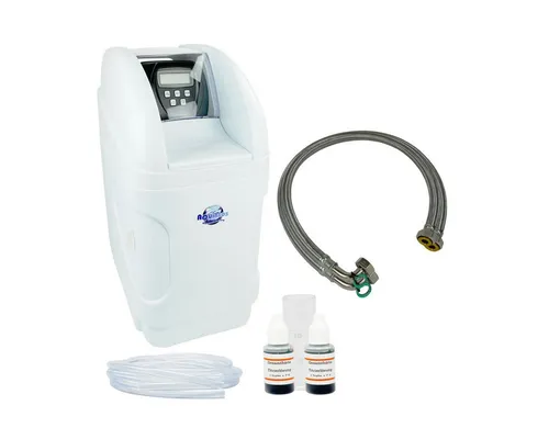 Aquintos MKC24 TOP-Line Wasserenthärtungsanlage - Effizienter Kalkfilter für Haushalte von 1-3 Personen, reduziert Wasserhärte und schützt Ihre Rohrleitungen vor Kalkablagerungen.