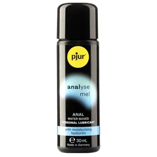 pjur analyse me! Moisturising - Gleitgel auf Wasserbasis - für komfortablen Analverkehr - für Sex Toys geeignet (30ml)