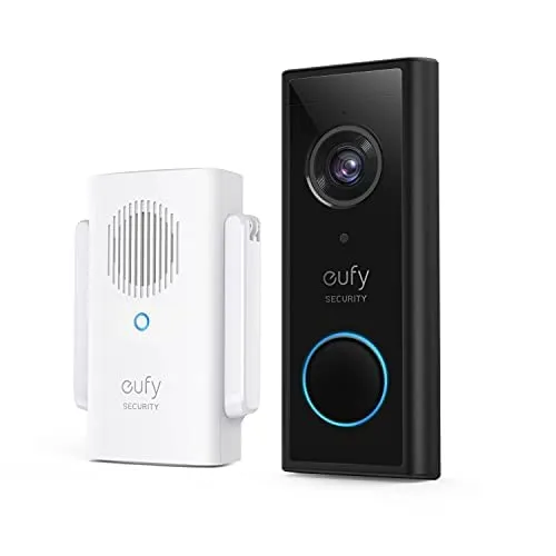eufy Security 2K HD Kabellose Sicherheitskamera mit Türklingel & Türglocke