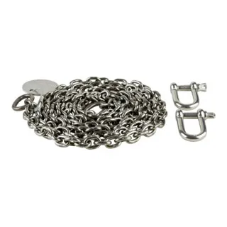 WILO Anschlagkette Set PCS-CE Edelstahl 400 kg 10 m - 6063138 - Zubehör für Pumpen & Versorgungsanlagen, besonders robust aus Edelstahl und ideal für schwere Lasten bis 400 kg.