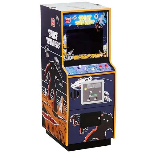 Produktbild Quarter Arcades Official Space Invaders I 1/4 Sized Mini Arcade Cabinet by Numskull – Playable Replica Retro Arcade Game Machine – Micro Retro Console
