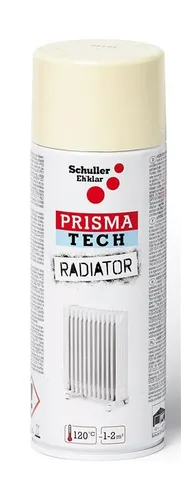 Lackspray hitzbeständig 120°C 400ml cremeweiß Prisma Tech Radiator RAL 9001