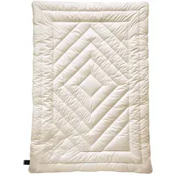 billerbeck Decke Exclusiv Natur 143 Contessa Duo Plus 135x200 cm - Bettdecke aus hochwertigem Himalaya-Cashmere für ein luxuriöses Schlafklima, besonders anschmiegsam und extra warm - ideal für erholsame Nächte.