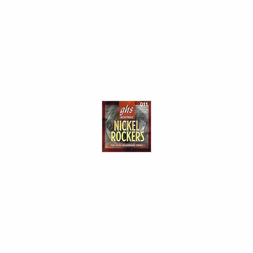 GHS Nickel Rockers Wound 3rd - TM1500 - Electric Guitar String Set, True Medium,