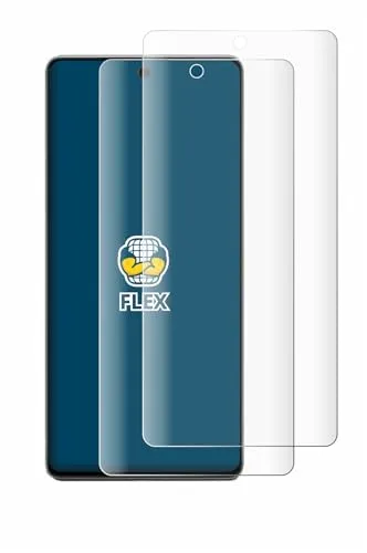 BROTECT 2 Stück Full-Cover Schutzfolie für Google Pixel 7 Pro Full-Screen Displayschutz-Folie [3D Curved, Anti-Fingerprint, Kristall-Klar]