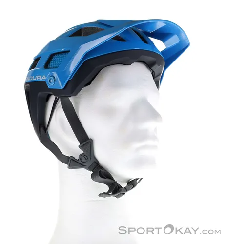 Endura Singletrack MIPS MTB Helm - Blau (S-M) - Fahrradhelme mit MIPS-Technologie für zusätzlichen Schutz und optimalen Tragekomfort bei Mountainbike-Abenteuern.