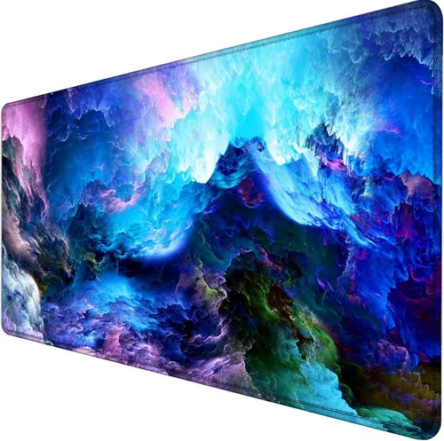 Gaming Mauspad XL 800x300mm mit Sternennebel-Design