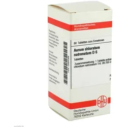 Aurum Chloratum Natronatum D 6 Tabletten 80 St