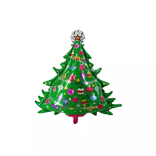 Folienballon Weihnachten -Tannenbaum, ca. 93,5 x 84 cm