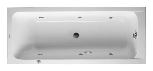 Duravit Whirlwanne „D-Code“ 1700 × 700 mm mit Jet Project von Duravit