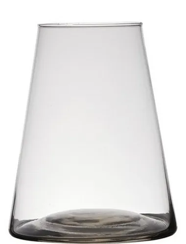 INNA-Glas Kerzenhalter Windlicht MAX aus Glas, klar, 30cm - Eleganter Kerzenhalter aus klarem Glas, 30 cm hoch, ideal für stimmungsvolle Dekoration. Perfekt für jede Gelegenheit und verleiht jedem Raum ein besonderes Ambiente.