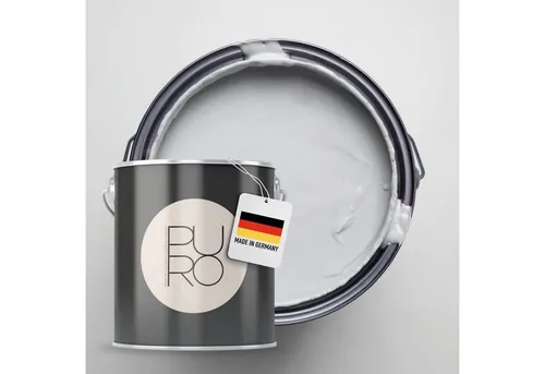 A.S. Création Wandfarbe Premium PURO Tuchmatt ocean blue - Elegante Innenwandfarbe für Wohnzimmer, Schlafzimmer und Flur. Verwandeln Sie Ihre Räume mit seidenmattem Glanz und hochwertiger Farbqualität. Ideal für stilvolle Akzente!