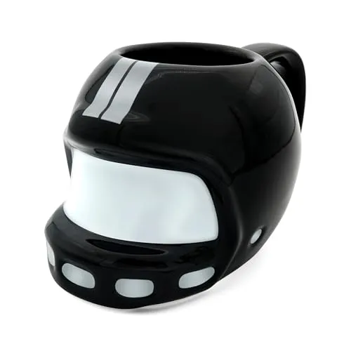 40YARDS American Football Tasse in 3D Football Helm Optik (700 ml) für Kaffee, Tee, Kakao & mehr | Geschenk für Football Fans | Super Football Party Deko