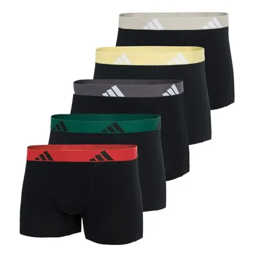adidas 5er-Set Boxershorts in Schwarz für Herren von adidas