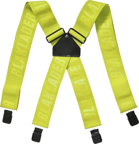 BLAKLÄDER Hosenträger HighVis gelb - Gr. onesize - Sonstige, robuste und breite Hosenträger für optimale Sichtbarkeit und Sicherheit bei der Arbeit.