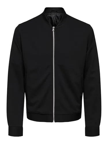 ONLY & SONS Herren Jacke 22033691 Black XXL - Funktionsjacken, stilvolle und vielseitige Basic-Jacke für jeden Anlass, perfekt für die kühle Jahreszeit.
