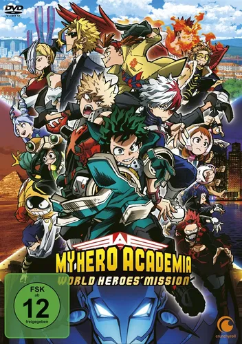 My Hero Academia - The Movie: World Heroes' Mission DVD  *NEU*OVP*