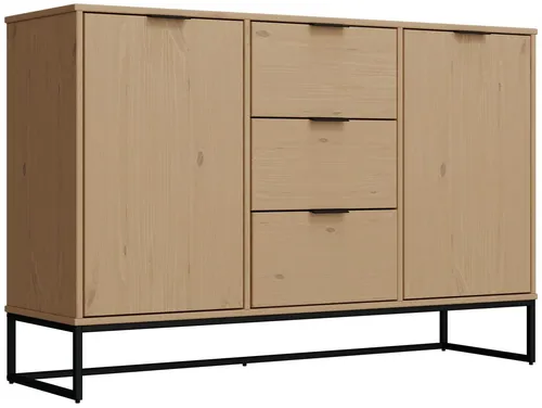 FURNARO Kommode, Anrichte, Sideboard, Schrank 150 x 45 x 80 cm